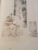 Zeefdruk Walter Nobbe genaamd - De Tuin AH Dagelijks leven., Ophalen