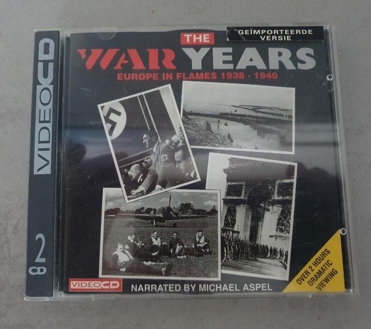 2 VideoCD ..The war years .. 2 cd pack, Cd's en Dvd's, Cd's | Overige Cd's, Gebruikt, Ophalen of Verzenden
