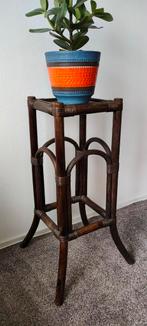 manou planten tafeltje houten bijzettafeltje tafel serre, Ophalen, Minder dan 55 cm, Vierkant, Zo goed als nieuw