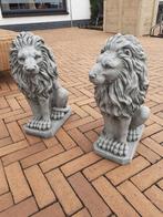 2 grote betonnen nieuwe leeuwen, Tuin en Terras, Ophalen, Nieuw, Beton