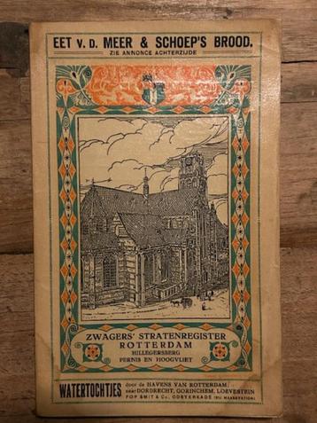 Zwagers'  stratenregister Rotterdam 1931 beschikbaar voor biedingen