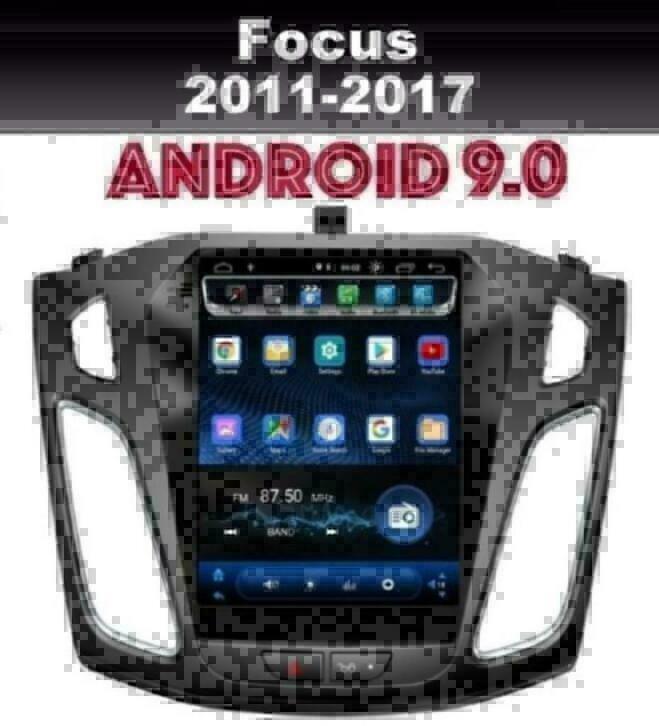 Fod Focus MK3 radio navigatie android 9 dab+ carkit 10,4inch, Auto diversen, Autoradio's, Nieuw, Ophalen of Verzenden
