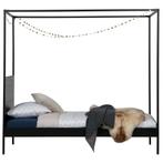 Woood hemelbed Dani zo goed als nieuw, Ophalen, 85 tot 100 cm, Zo goed als nieuw, Matras