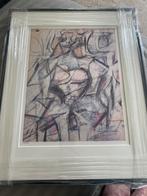 Lithografie Willem de Kooning uit 1985, Ophalen of Verzenden