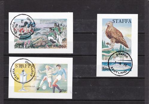Schotland - Staffa 5 gestempelde blokjes., Postzegels en Munten, Postzegels | Europa | UK, Gestempeld, Verzenden