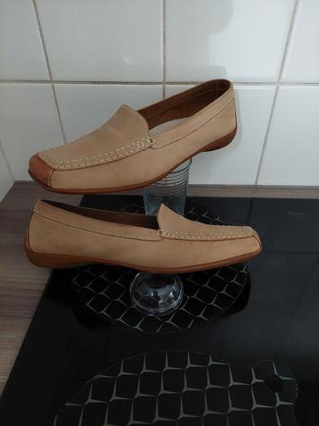 Instappers Jolly natural kleur leder voetbed 2weken gedragen beschikbaar voor biedingen