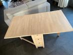 Klaptafel massief (Norden) IKEA, Huis en Inrichting, Tafels | Eettafels, Ophalen, Zo goed als nieuw, Rechthoekig, 50 tot 100 cm