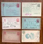 BULGARIJË 6 GELOPEN BRIEFKAARTEN 1893-1937 /A47, Ophalen of Verzenden
