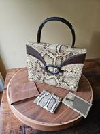 Vintage Blok van Heyst Slangenleren Tas Set, Sieraden, Tassen en Uiterlijk, Tassen | Damestassen, Ophalen of Verzenden, Gebruikt
