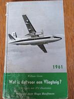 Vliegtuig boekje 1961, Ophalen of Verzenden, Zo goed als nieuw