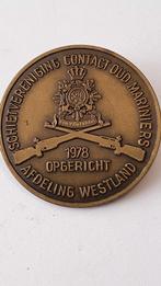 contact oud mariniers 1978 Westland pin, Postzegels en Munten, Nederland, Overige materialen, Ophalen of Verzenden