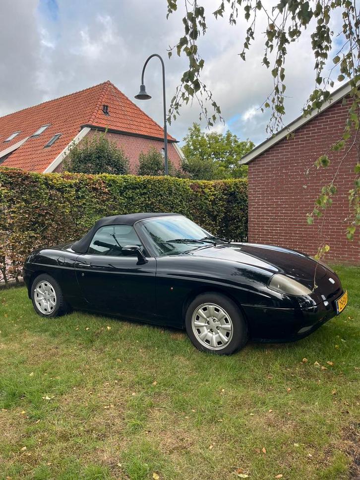 Fiat Barchetta 1995 Zwart, Auto's, Fiat, Particulier, Barchetta, Benzine, Cabriolet, Geïmporteerd, Zwart, Ophalen