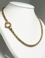 Gouden Vossenstaart Slot Collier - 50 cm / 43,4 gram / 5,5 m, Goud, Goud, Ophalen of Verzenden, Zo goed als nieuw