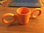 Richard Hutten design beker "Dombo" oranje. zeer goede staat, Huis en Inrichting, Keuken | Servies, Ophalen of Verzenden