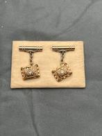 Antieke manchetknopen, Sieraden, Tassen en Uiterlijk, Antieke sieraden, Ophalen of Verzenden, Zilver