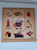 kleuters puzzel houten Jaklien rolf, Kinderen en Baby's, Ophalen of Verzenden, Gebruikt, Overige typen