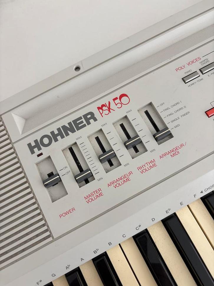 Hohner PSK 50 Keyboard - Vintage Synth, Muziek en Instrumenten, Keyboards, Gebruikt, Overige aantallen, Overige merken, Midi-aansluiting