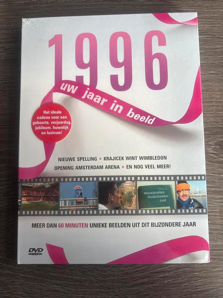 DVD 1996 - Uw jaar in beeld (Nieuw), Cd's en Dvd's, Dvd's | Overige Dvd's, Nieuw in verpakking, Alle leeftijden, Ophalen of Verzenden