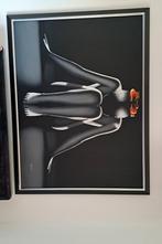 Schilderij met de hand geschilderd, Antiek en Kunst, Kunst | Schilderijen | Abstract, Ophalen