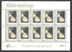 Postzegels Vlinders in Nederland: Klein koolwitje, Ophalen of Verzenden, Na 1940, Postfris
