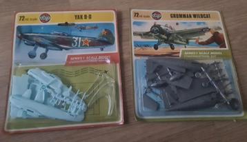 AIRFIX, Yak 9-D en Grumman Wildcat