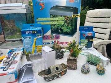 Aquarium Aqua30 guppy kit compleet beschikbaar voor biedingen
