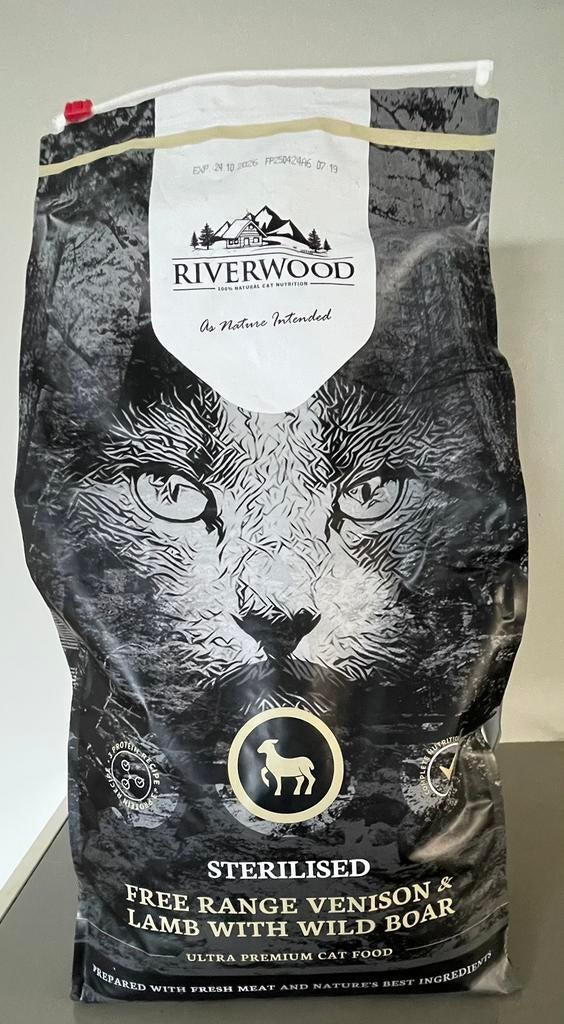 Riverwood Sterilised Hert & Lam met Everzwijn, Dieren en Toebehoren, Ophalen, Kat