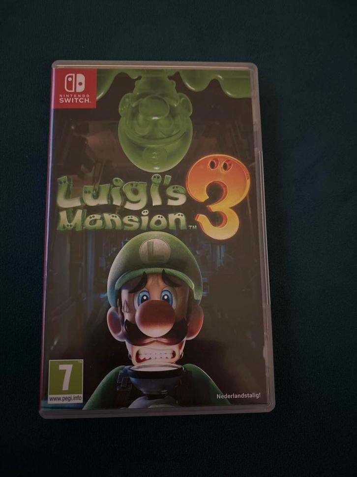 Luigi's Mansion 3 - Nintendo Switch, Spelcomputers en Games, Games | Nintendo Switch, Zo goed als nieuw, Avontuur en Actie, 2 spelers