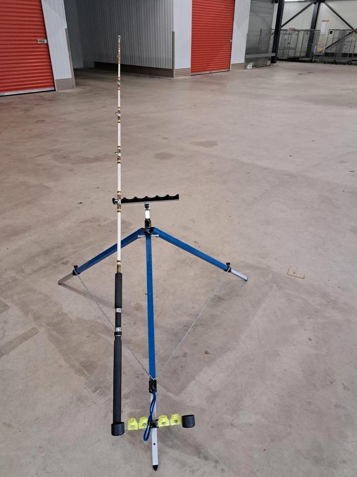 Boothengel volglas 2,02 m, Watersport en Boten, Hengelsport | Zeevissen, Gebruikt, Werphengel, Ophalen