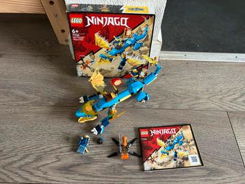Lego Ninjago 71760 Jay's Bliksemdraak EVO beschikbaar voor biedingen