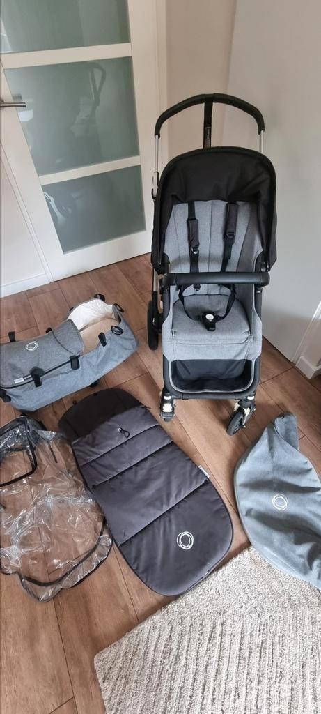 Bugaboo Cameleon 3 Kinderwagen (Complete Set)- Grijs, Kinderen en Baby's, Kinderwagens en Combinaties, Gebruikt, Overige merken
