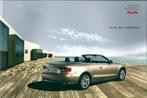 Brochure Audi A5 Cabriolet 2008, Boeken, Auto's | Folders en Tijdschriften, Audi, Zo goed als nieuw, Verzenden