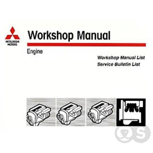 MITSUBISHI All SERIES ENGINE WORKSHOP MANUAL, Auto diversen, Handleidingen en Instructieboekjes, Verzenden