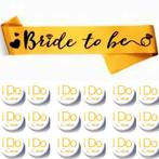 Bride to Be en I Do set 19-delig, Wit, Nieuw, Ophalen of Verzenden, Struikheide 64,3069 lj rotterdam