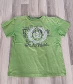 Groen t-shirt met opdruk maat 158/164, Jongen, Gebruikt, Ophalen of Verzenden, Shirt of Longsleeve