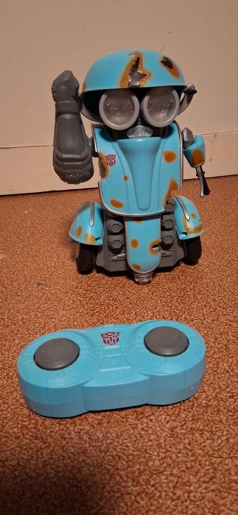 Transformers Scooter Robot met Afstandsbediening, Verzamelen, Transformers, Gebruikt, Ophalen of Verzenden