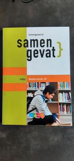 Samengevat MBO Nederlands 3F, geplastificeerd., Gelezen, ThiemeMeulenhoff, Ophalen of Verzenden, Nederlands