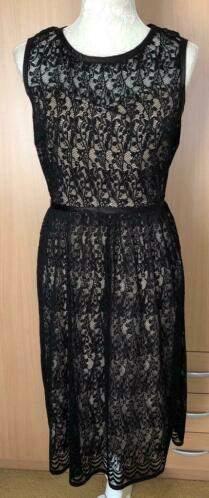 Enfocus Studio jurk maat S, Kleding | Dames, Jurken, Zo goed als nieuw, Maat 36 (S), Zwart, Onder de knie, Ophalen of Verzenden