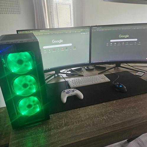 Game pc MOET WEG!, Computers en Software, Desktop Pc's, Zo goed als nieuw, 3 tot 4 Ghz, HDD, SSD, 16 GB, Met videokaart, Gaming
