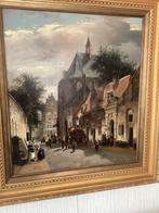 Willem Heijkoop - Straat in Kampen, Antiek en Kunst, Ophalen