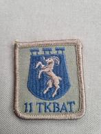 Borstpatch 11 TBAT, Ophalen of Verzenden, Landmacht, Nederland, Embleem of Badge