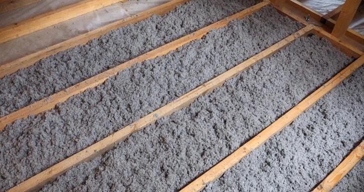 Cellulose isolatie materiaal, Doe-het-zelf en Verbouw, Isolatie en Afdichting, Zo goed als nieuw, Vloerisolatie, Muurisolatie