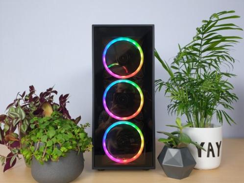 Asus RGB Gaming PC (R5 3600 + B550 + RTX 2060 + 32GB), Computers en Software, Desktop Pc's, Zo goed als nieuw, 4 Ghz of meer, HDD