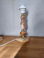 Vintage marmeren lampenvoet, Ophalen of Verzenden