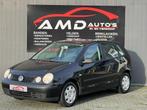 Volkswagen Polo 1.2 12V, Auto's, Stof, 1198 cc, Zwart, Origineel Nederlands