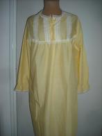 vintage nachthemd maat M, Verzenden, Geel, Nachtkleding