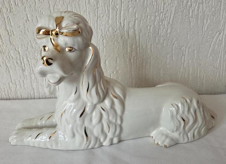 Cocker Spaniel jaren 80, Verzamelen, Beelden en Beeldjes, Zo goed als nieuw, Dier, Ophalen of Verzenden