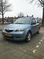 Mazda 2 1.4 16V AUTOMAAT 2005 Blauw Airco Nieuwe APK, Auto's, 40 €/maand, Zwart, 4 cilinders, Blauw