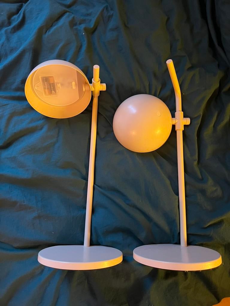 2 x IKEA table lamp, Ophalen, Zo goed als nieuw, Metaal, Minder dan 50 cm
