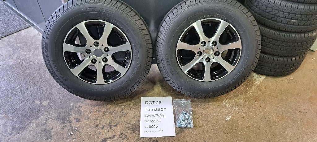 Caravan onderdelen onderstel nieuw Dot 26 verzwaarde uitvoer, Ophalen, Nieuw